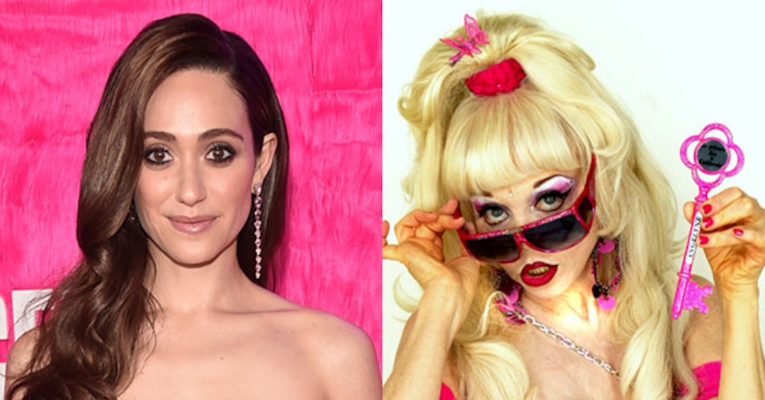 Emmy Rossum’s First Meeting With Angelyne Is Too Iconic for Words Emmy Rossum’s First Meeting With Angelyne Is Too Iconic for Words